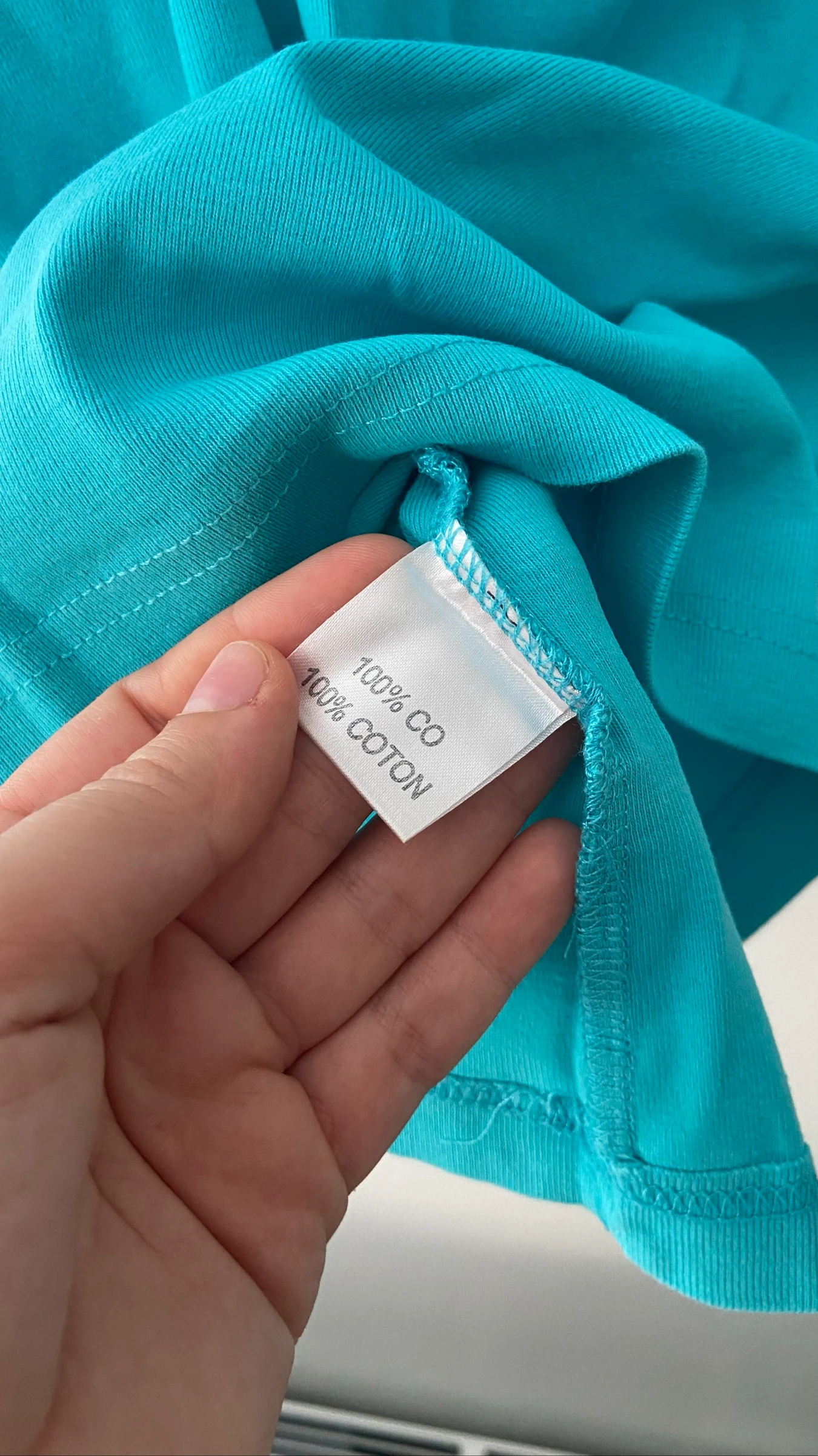 Débardeur turquoise Taille 48  – photo 6